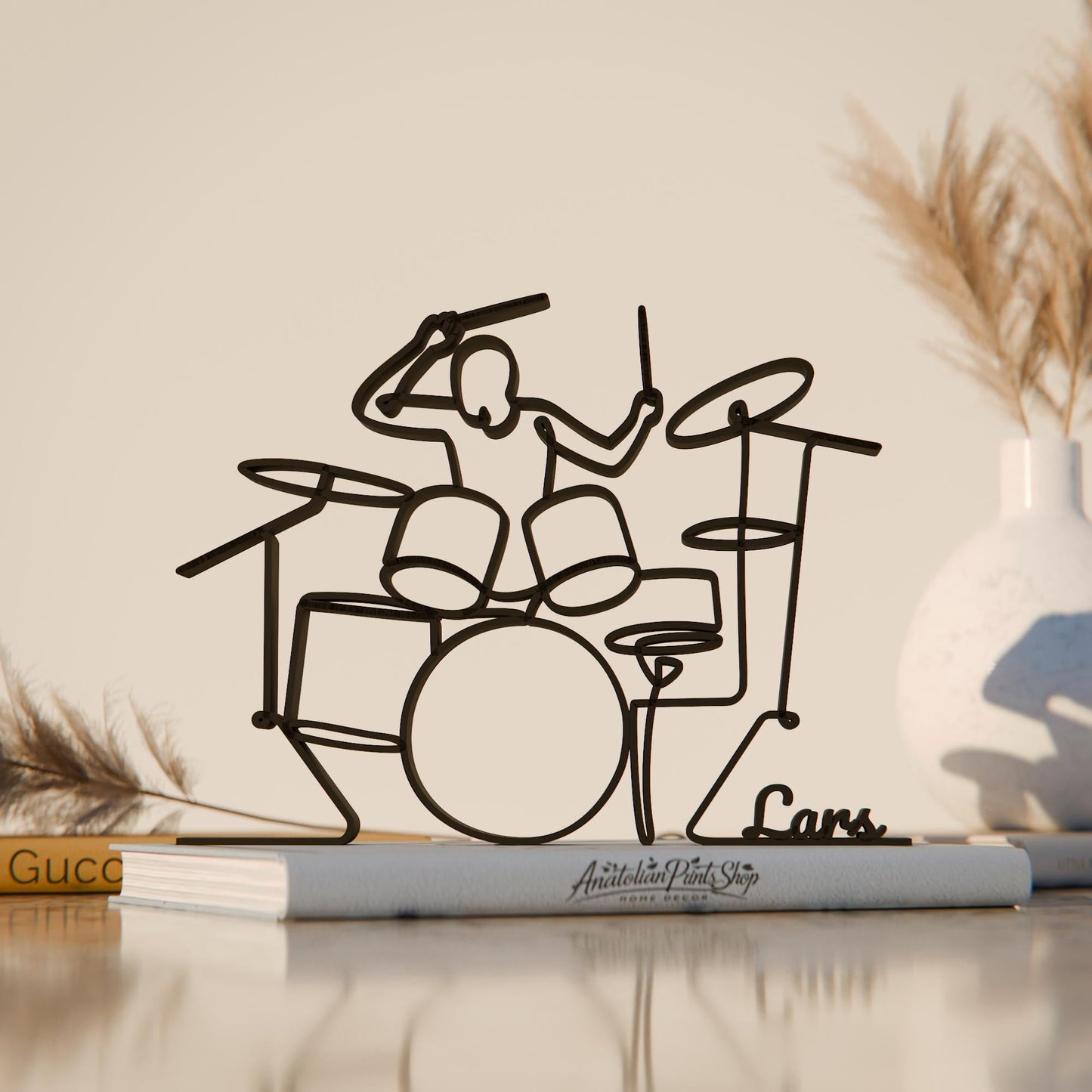 Anatolian Gift BoxRock Band - Customized Line Art Figures