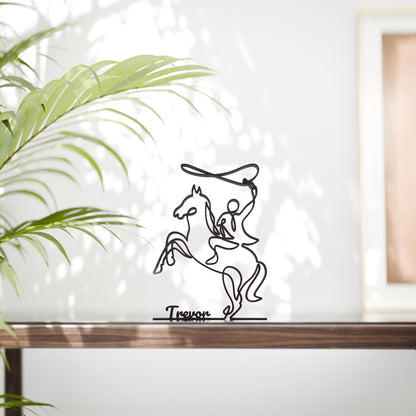 Anatolian Gift BoxRodeo - Line Art Figure