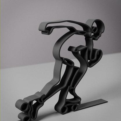 Anatolian Gift BoxRoller Skater - Customized Line Art Figure