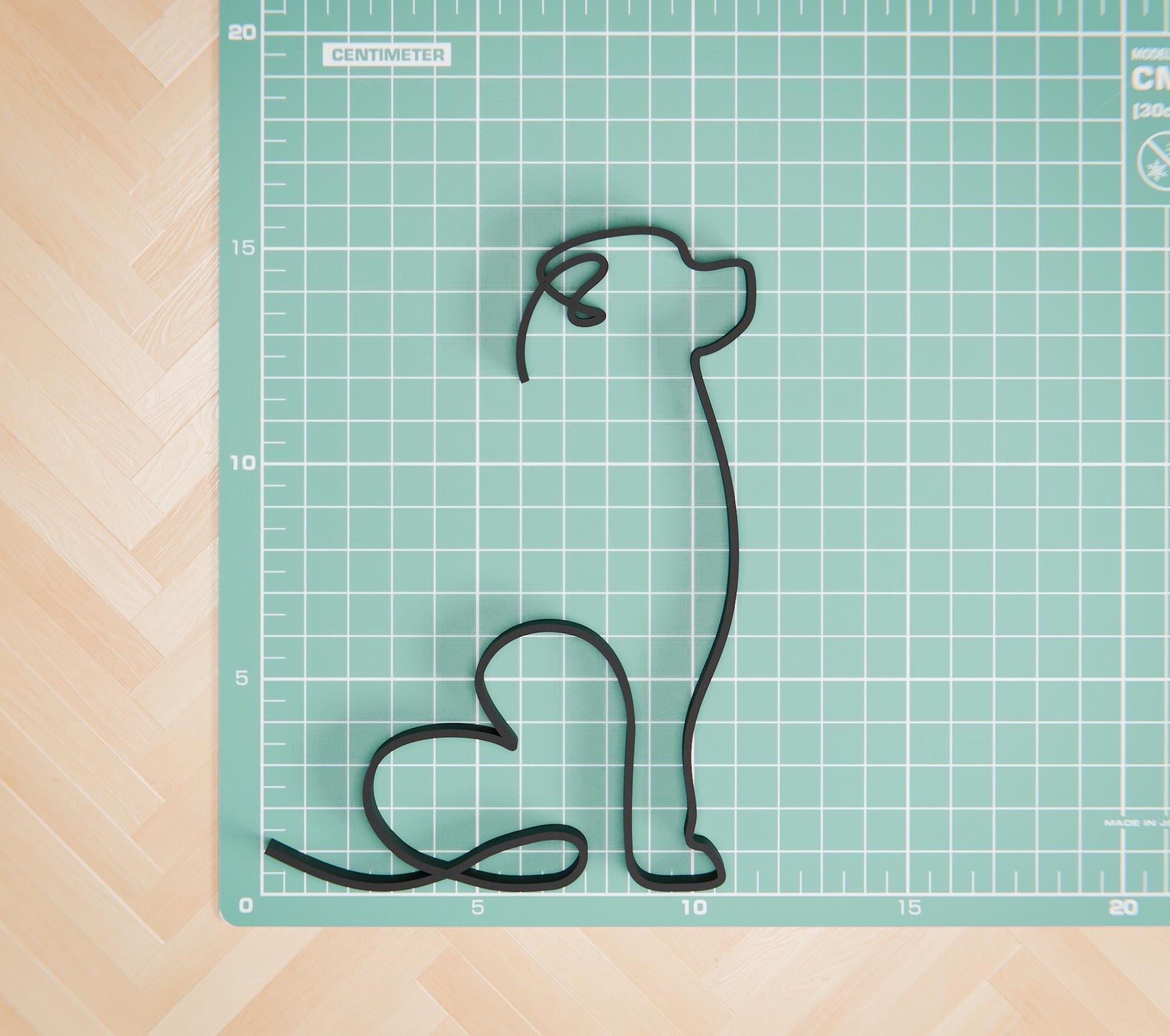 Anatolian Gift BoxRottweiler Dog 16 - Line Art Figure