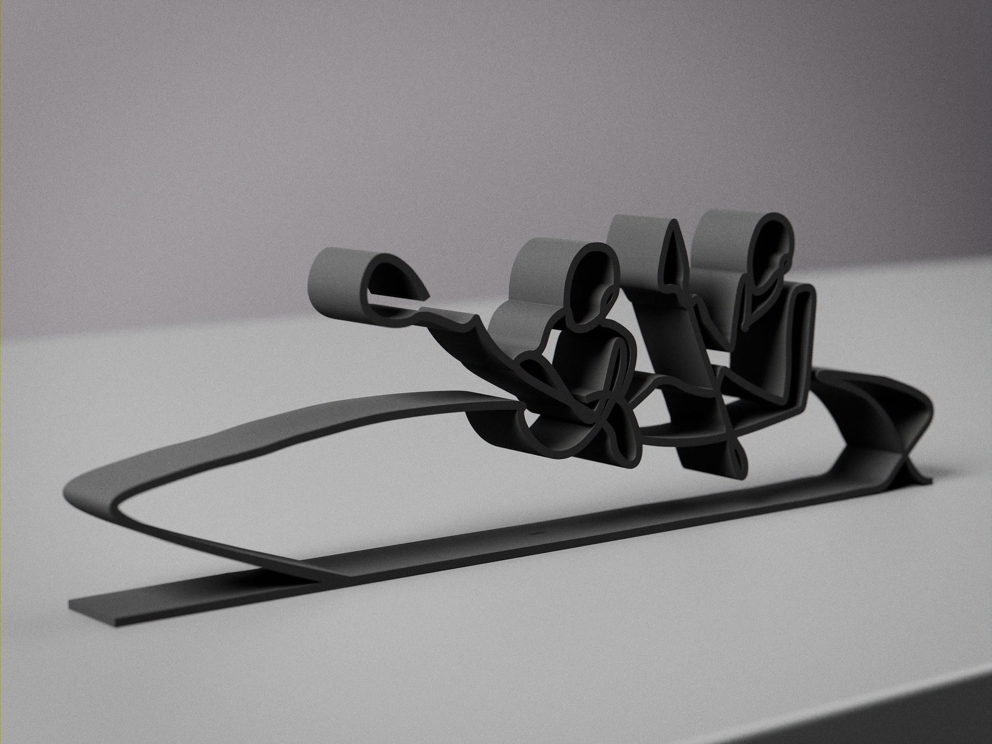 Anatolian Gift BoxRowers/Rowing - Customized Line Art Figure