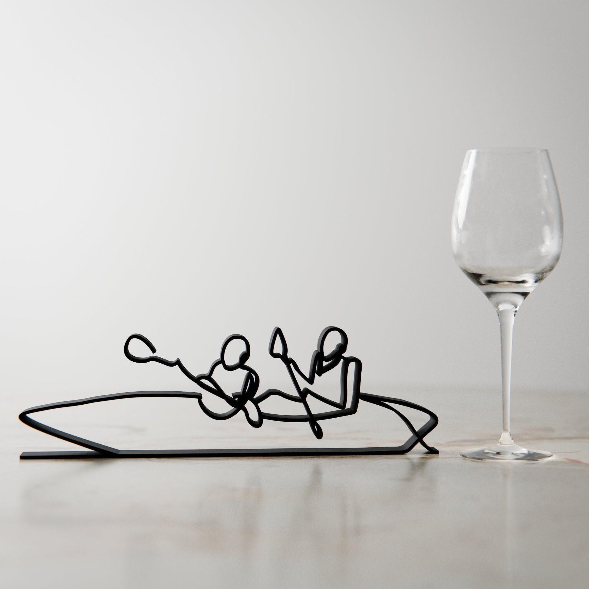 Anatolian Gift BoxRowers/Rowing - Customized Line Art Figure