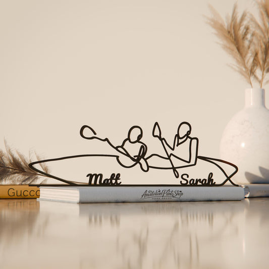 Anatolian Gift BoxRowers/Rowing - Customized Line Art Figure
