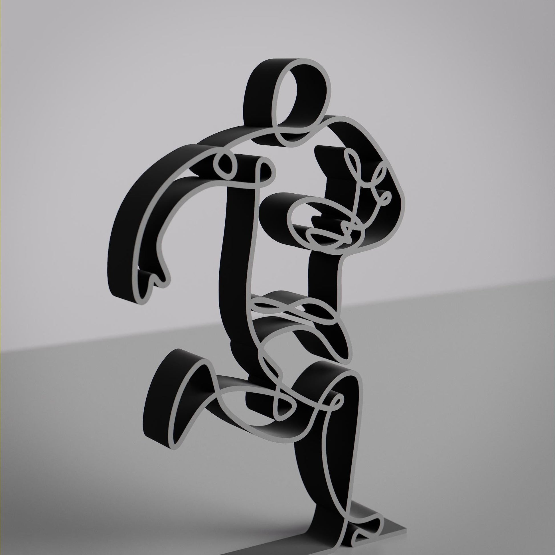 Anatolian Gift BoxRugby Player - Customized Line Art Figure