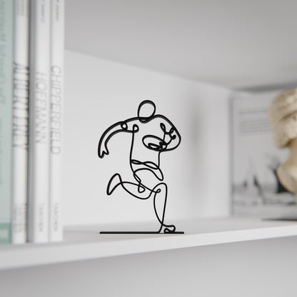 Anatolian Gift BoxRugby Player - Customized Line Art Figure