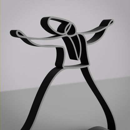 Anatolian Gift BoxRumi - Line Art Figure