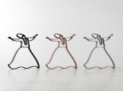 Anatolian Gift BoxRumi - Line Art Figure