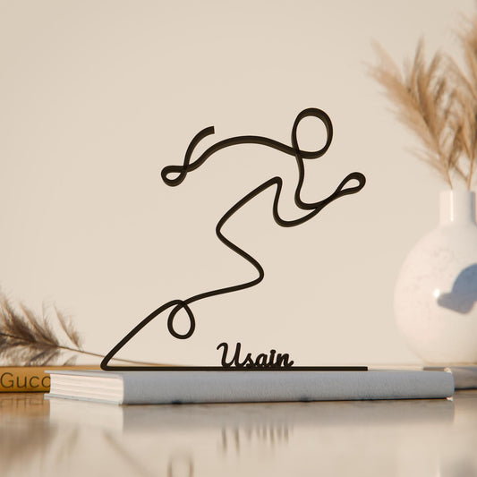 Anatolian Gift BoxRunner - Customized Line Art Figure