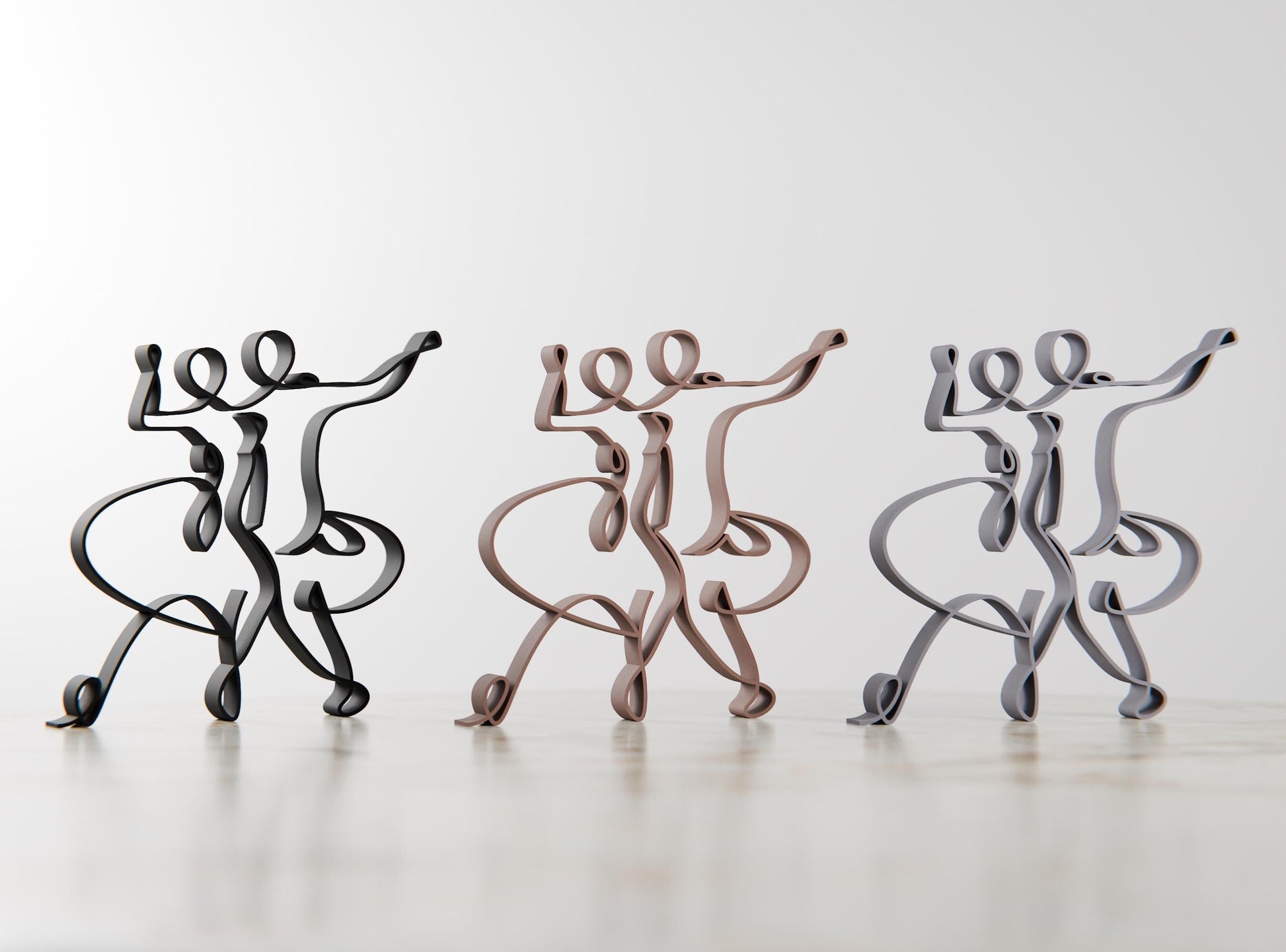 Anatolian Gift BoxSalsa Dancers - Line Art Figure