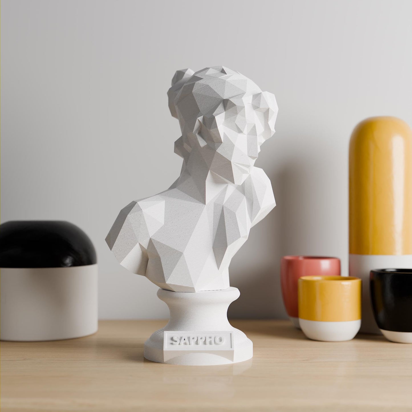 Anatolian Gift BoxSappho - Low Poly Bust