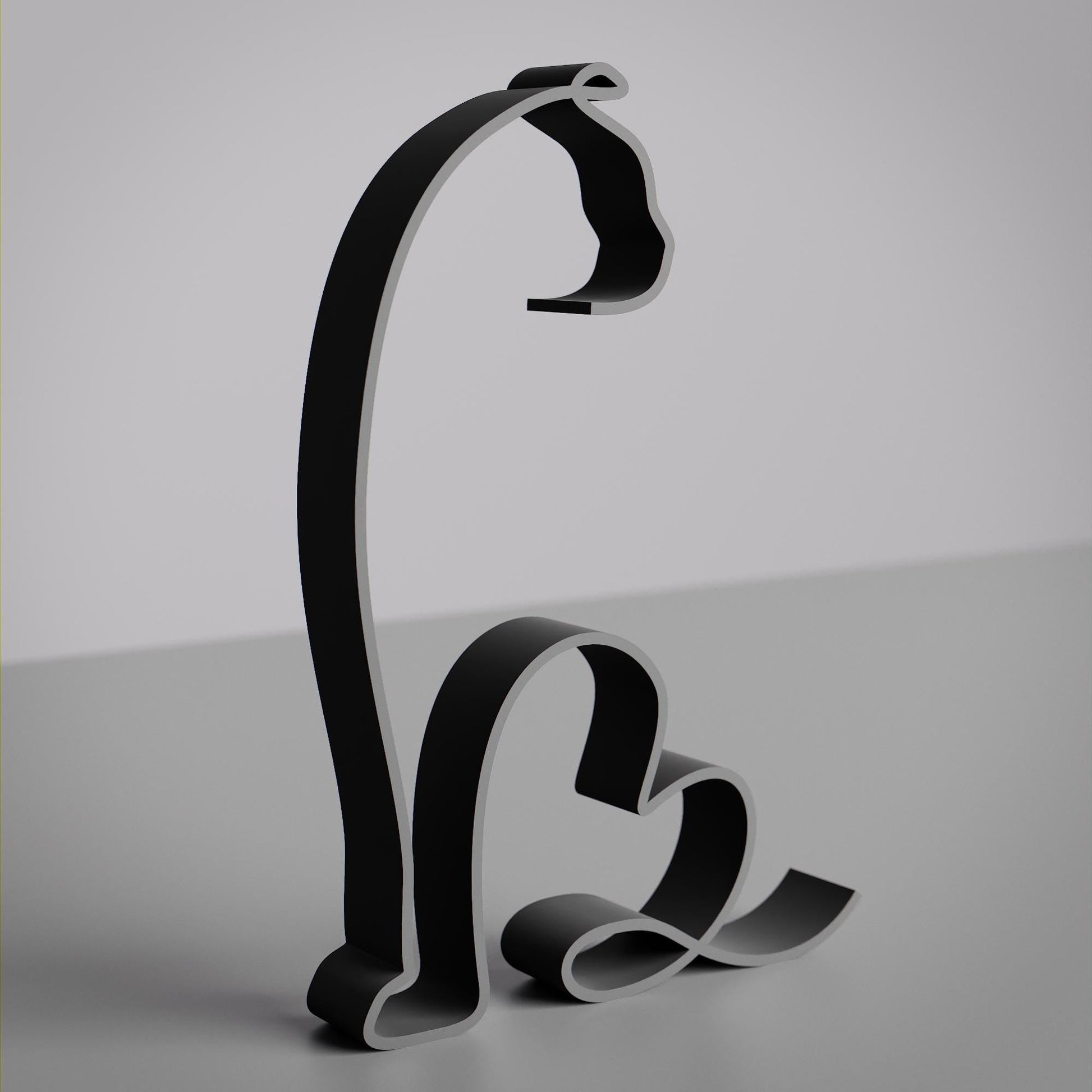 Anatolian Gift BoxScottish Fold Shorthair Cat 08 - Line Art Figure