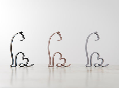 Anatolian Gift BoxScottish Fold Shorthair Cat 08 - Line Art Figure