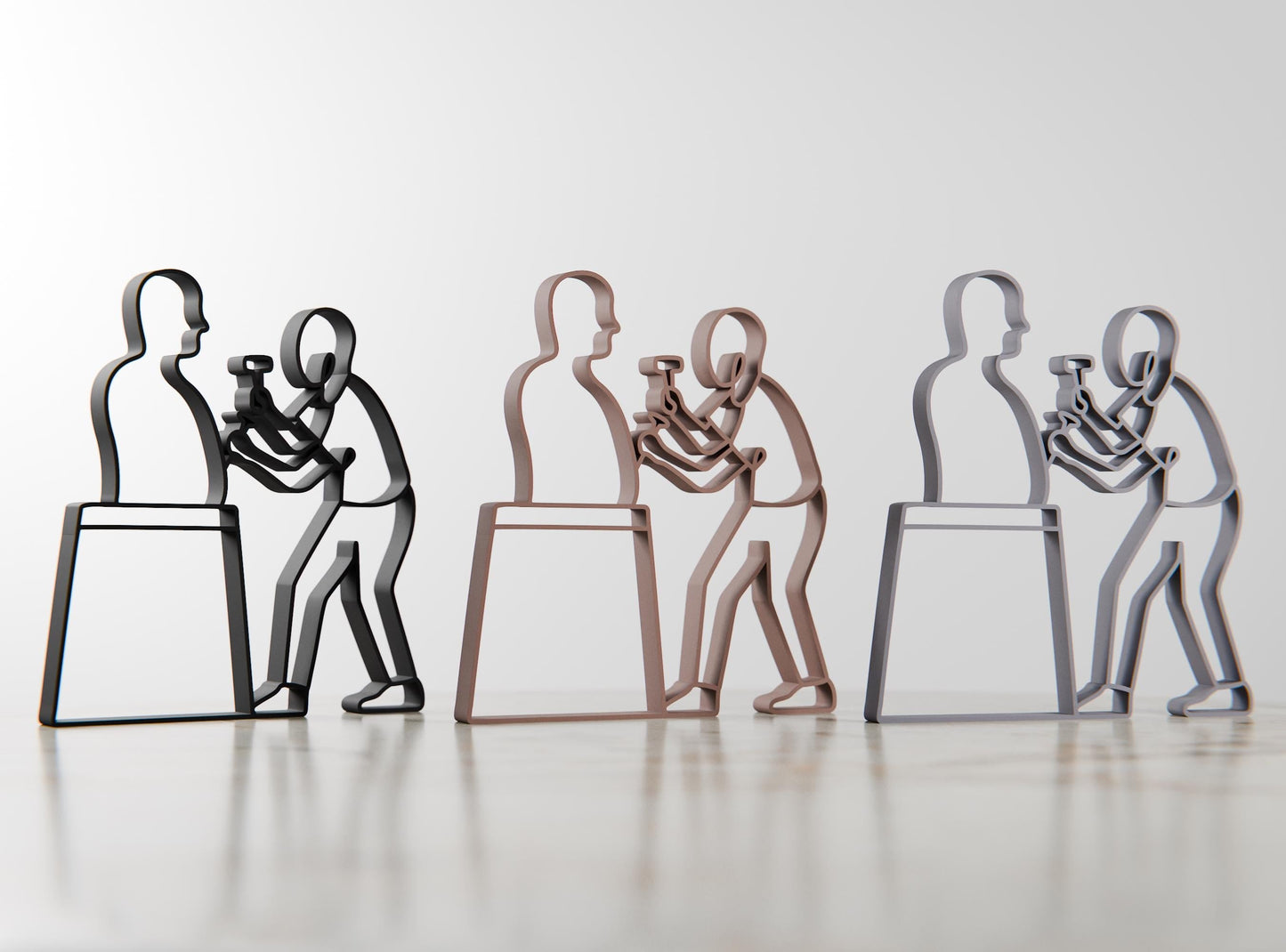 Anatolian Gift BoxSculptor - Customized Line Art Figure