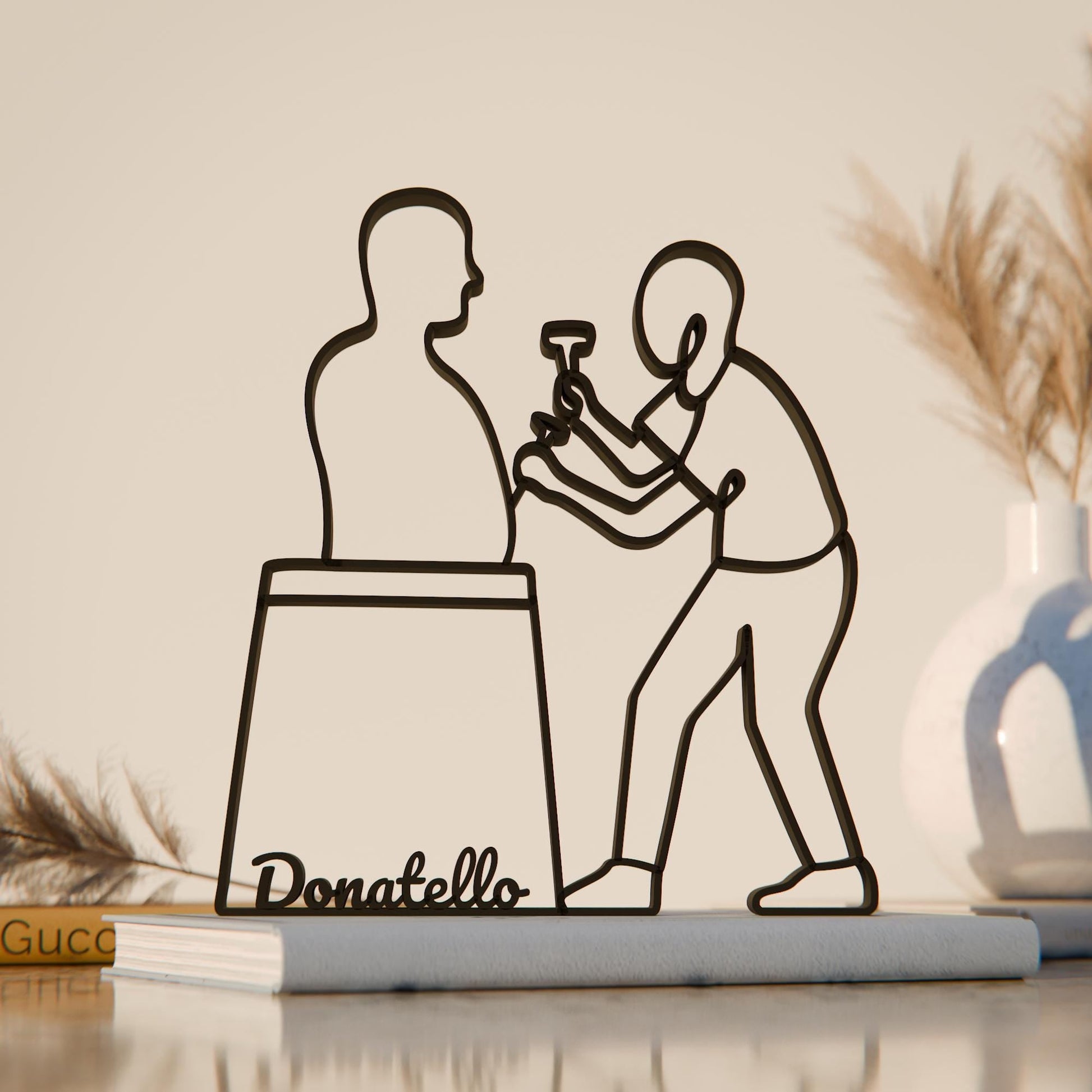 Anatolian Gift BoxSculptor - Customized Line Art Figure