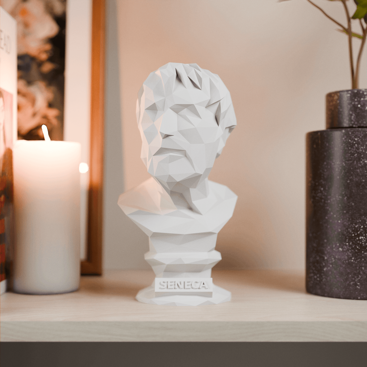 Anatolian Gift BoxSeneca - Low Poly Bust