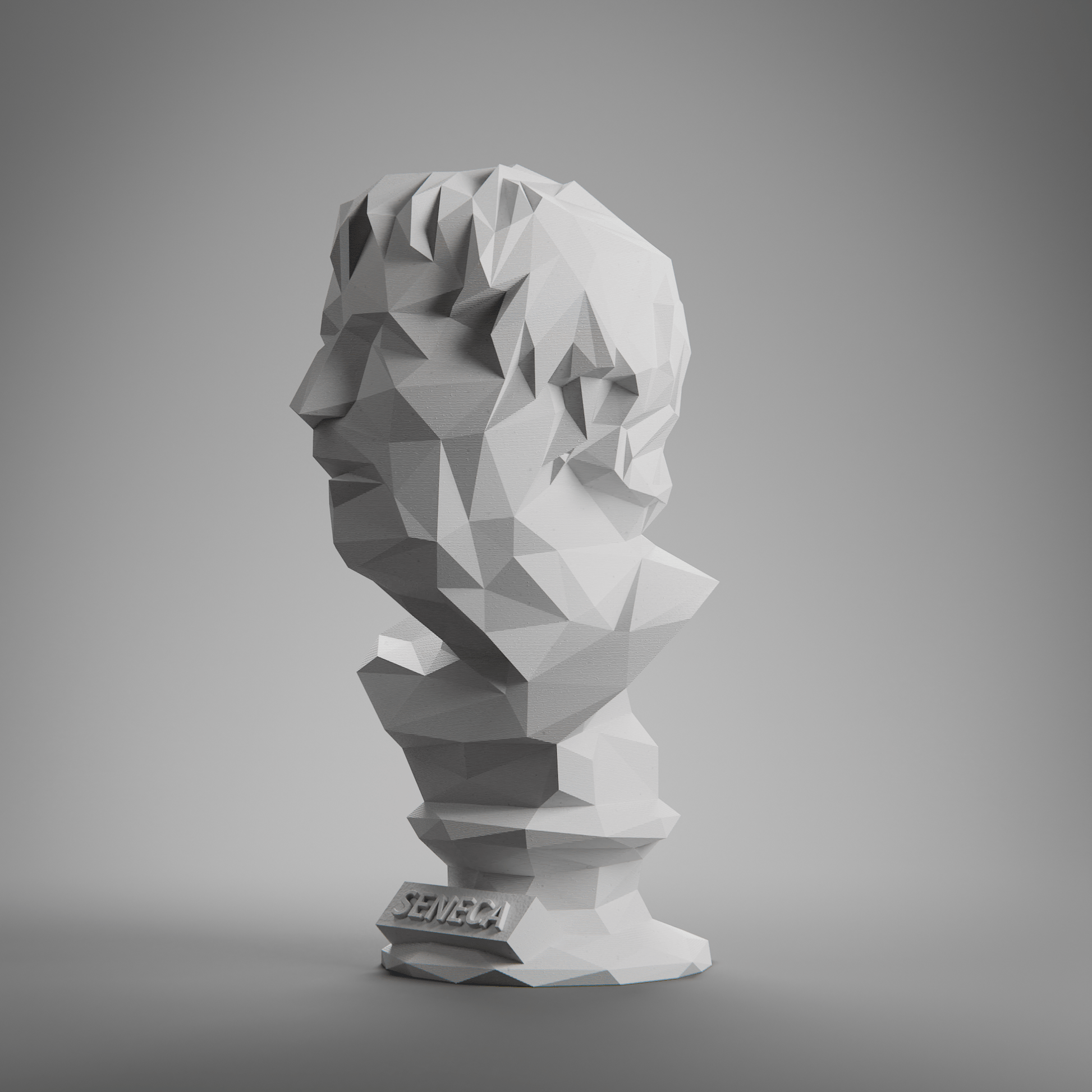 Anatolian Gift BoxSeneca - Low Poly Bust