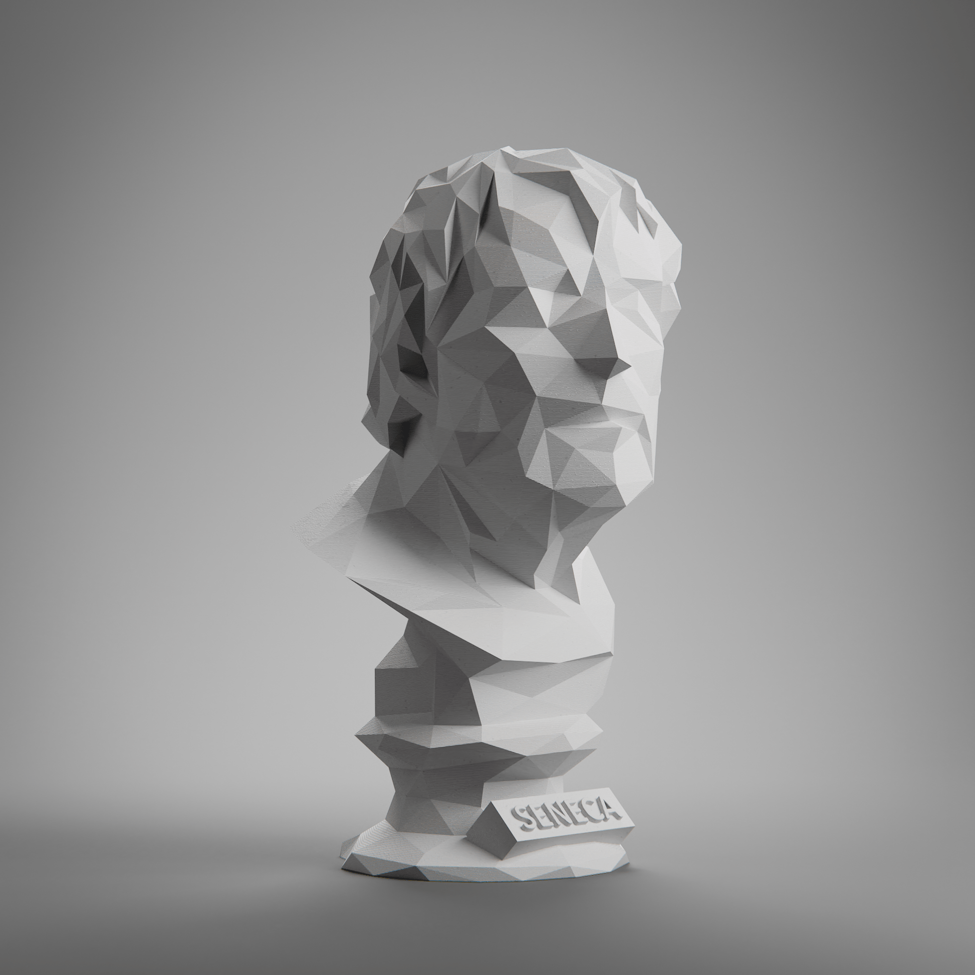Anatolian Gift BoxSeneca - Low Poly Bust