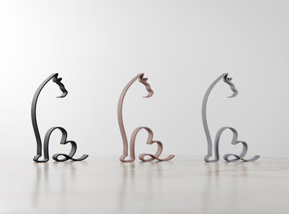 Anatolian Gift BoxSiberian Cat 15 - Line Art Figure