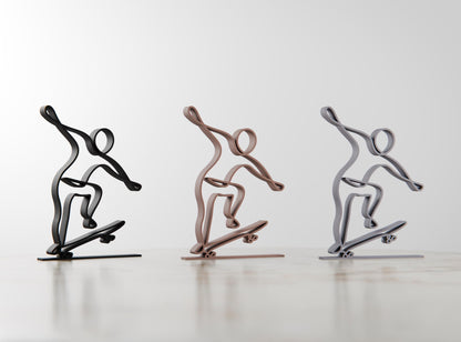 Anatolian Gift BoxSkater - Customized Line Art Figure