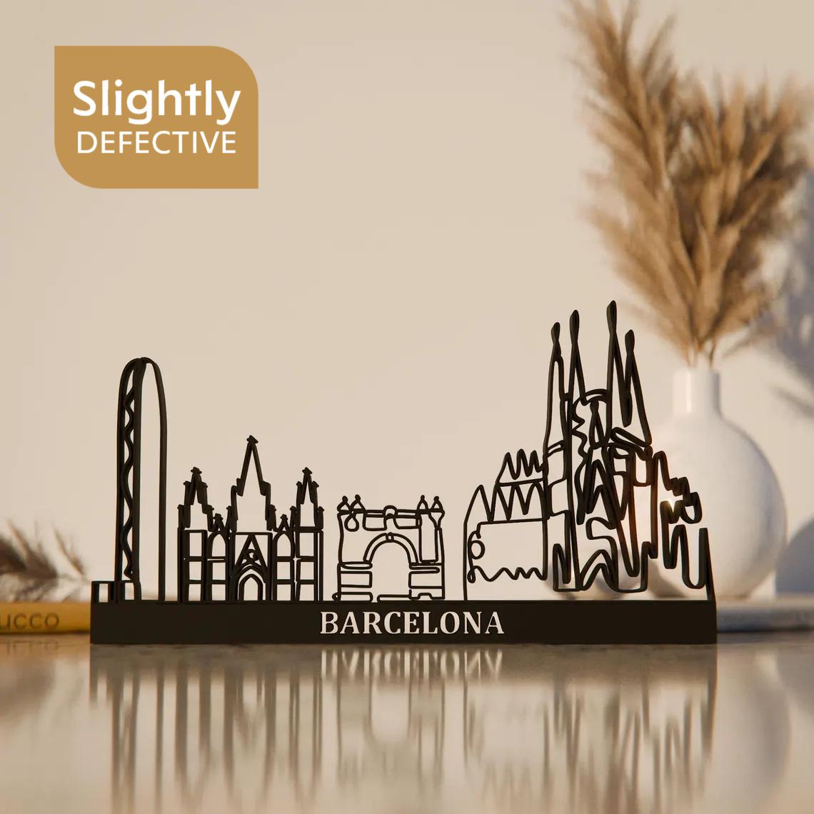 Anatolian Gift BoxSlightly DEFECTIVE Barcelona Cityscape