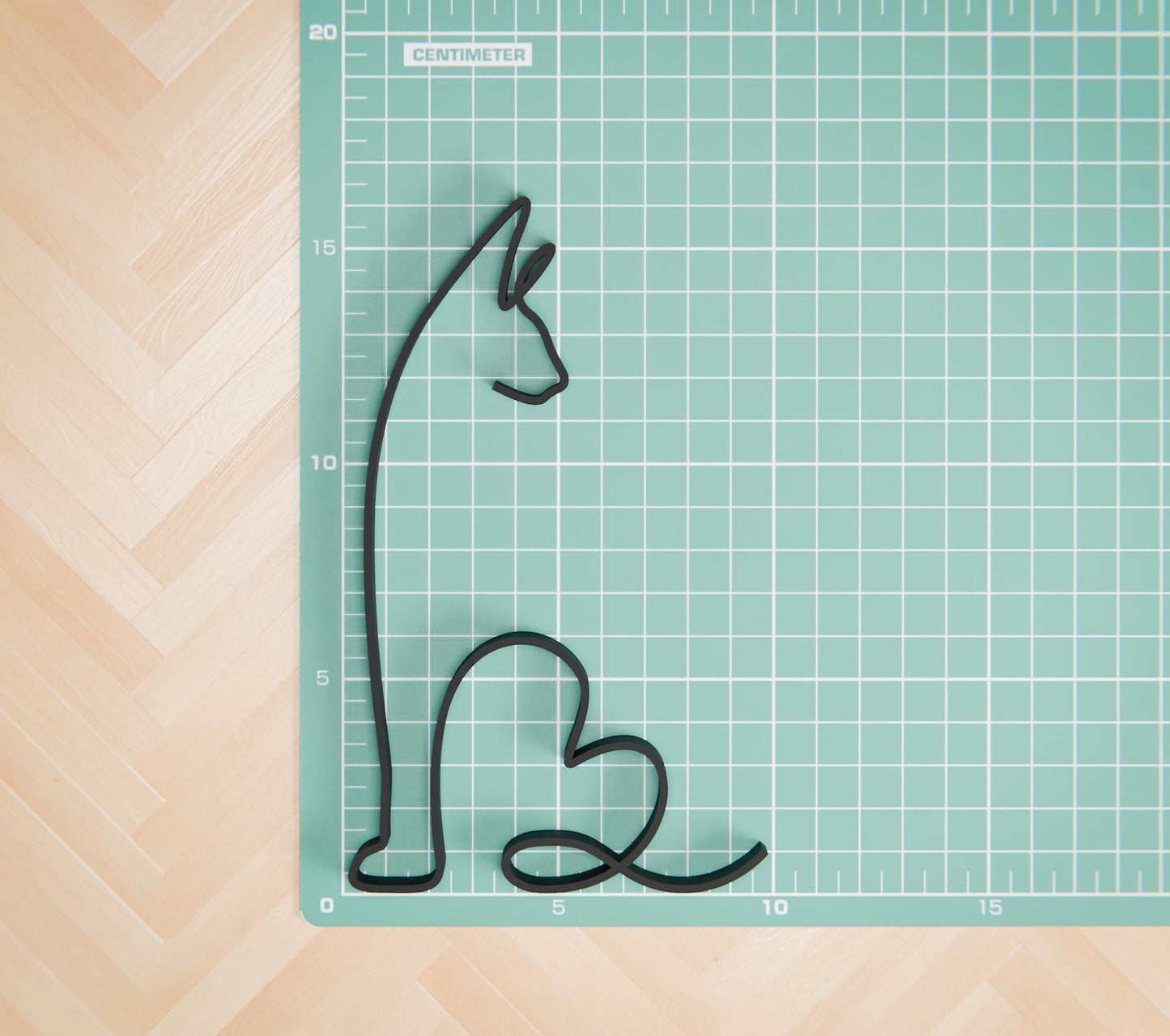 Anatolian Gift BoxSphynx Cat 05 - Line Art Figure