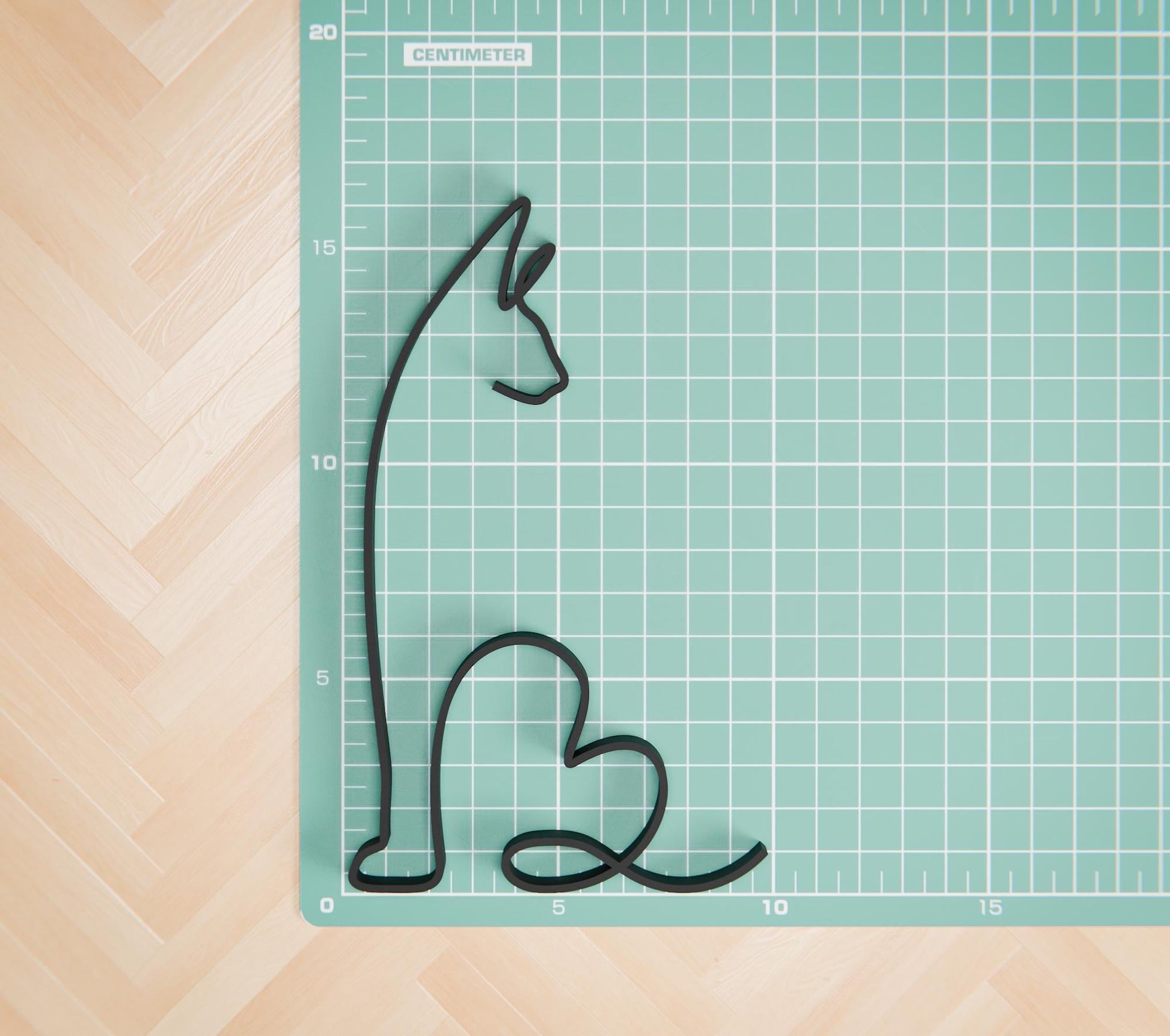 Anatolian Gift BoxSphynx Cat 05 - Line Art Figure