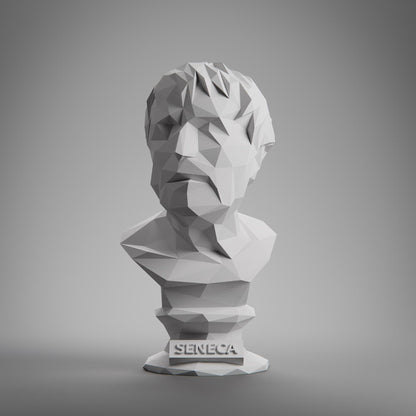 Anatolian Gift BoxStoic Set, Low Poly Bust, Greek Stoic Philosopher Sculpture, Stoic Sculpture, 3D Printed Gift, Home Decor, Office Decor