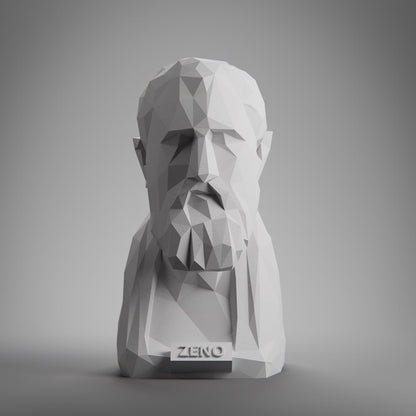 Anatolian Gift BoxStoic Set, Low Poly Bust, Greek Stoic Philosopher Sculpture, Stoic Sculpture, 3D Printed Gift, Home Decor, Office Decor