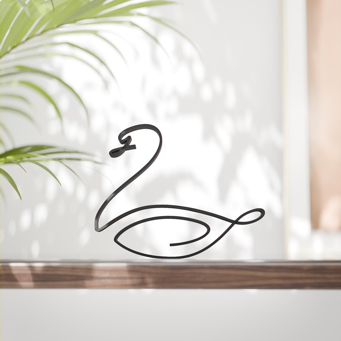 Anatolian Gift BoxSwan - Line Art Figure