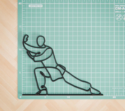 Anatolian Gift BoxTai Chi Practitioner - Customized Line Art Figure