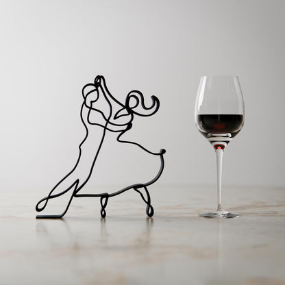 Anatolian Gift BoxTango Dancers - Line Art Figure