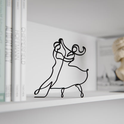 Anatolian Gift BoxTango Dancers - Line Art Figure