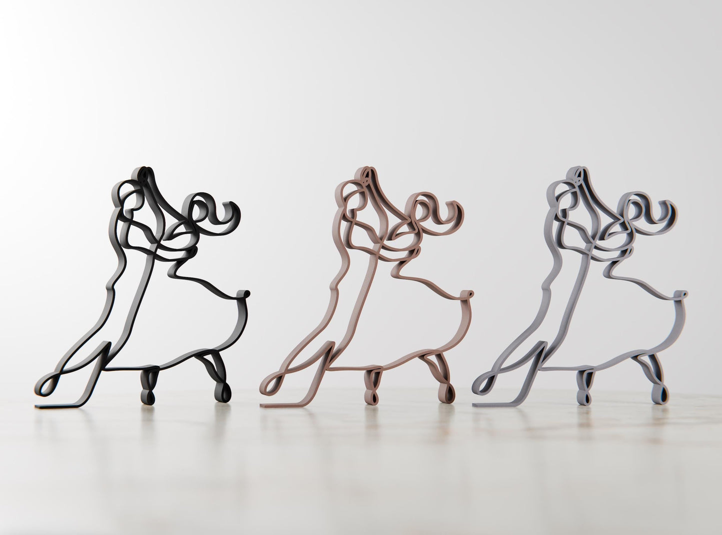 Anatolian Gift BoxTango Dancers - Line Art Figure