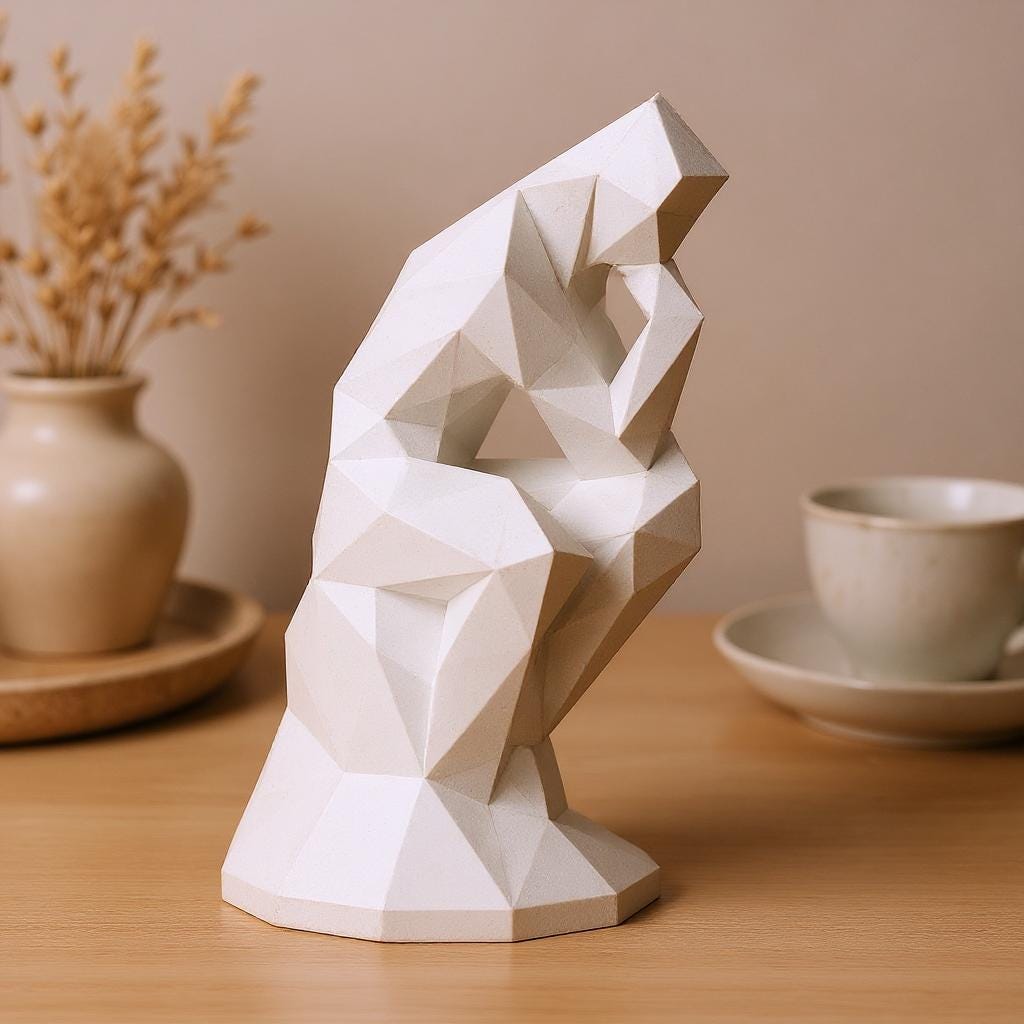 Anatolian Gift BoxThe Thinker - Low Poly Bust