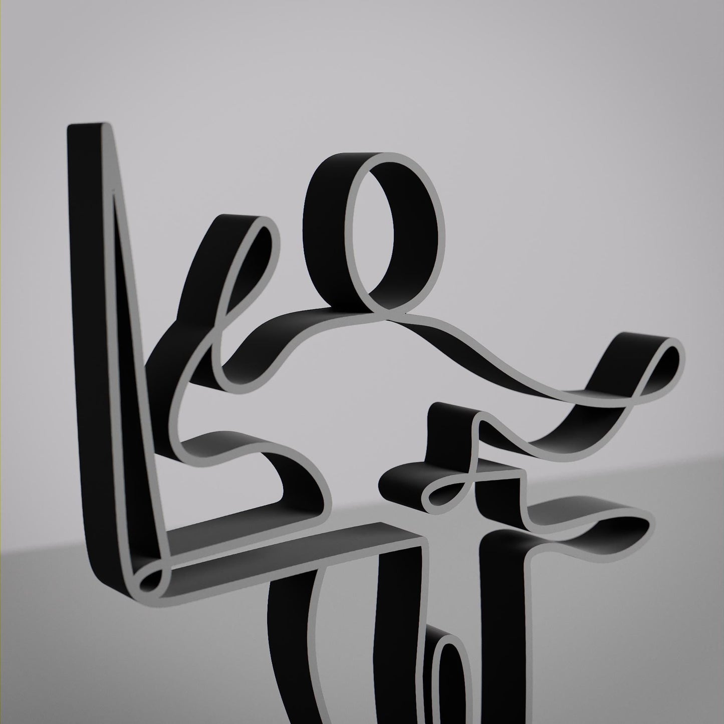 Anatolian Gift BoxTheremin Player - Customized Line Art Figure