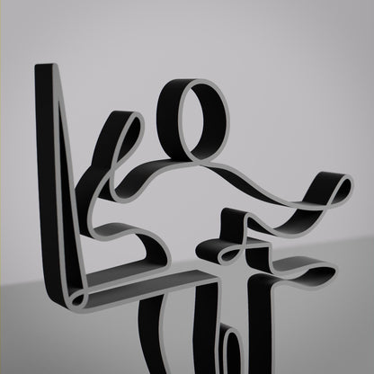 Anatolian Gift BoxTheremin Player - Customized Line Art Figure