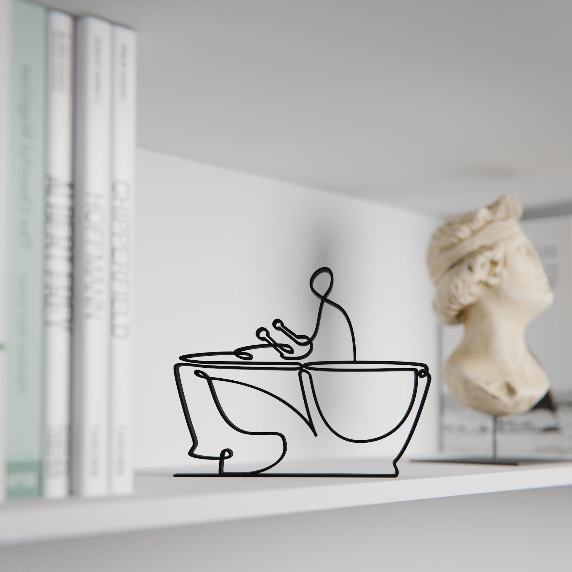 Anatolian Gift BoxTimpani Player - Customized Line Art Figure