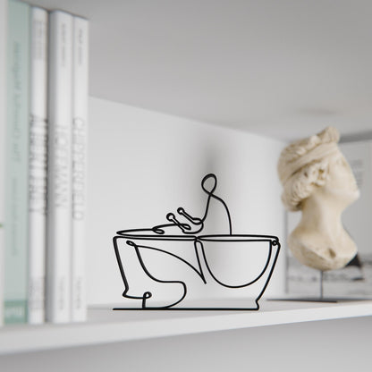 Anatolian Gift BoxTimpani Player - Customized Line Art Figure