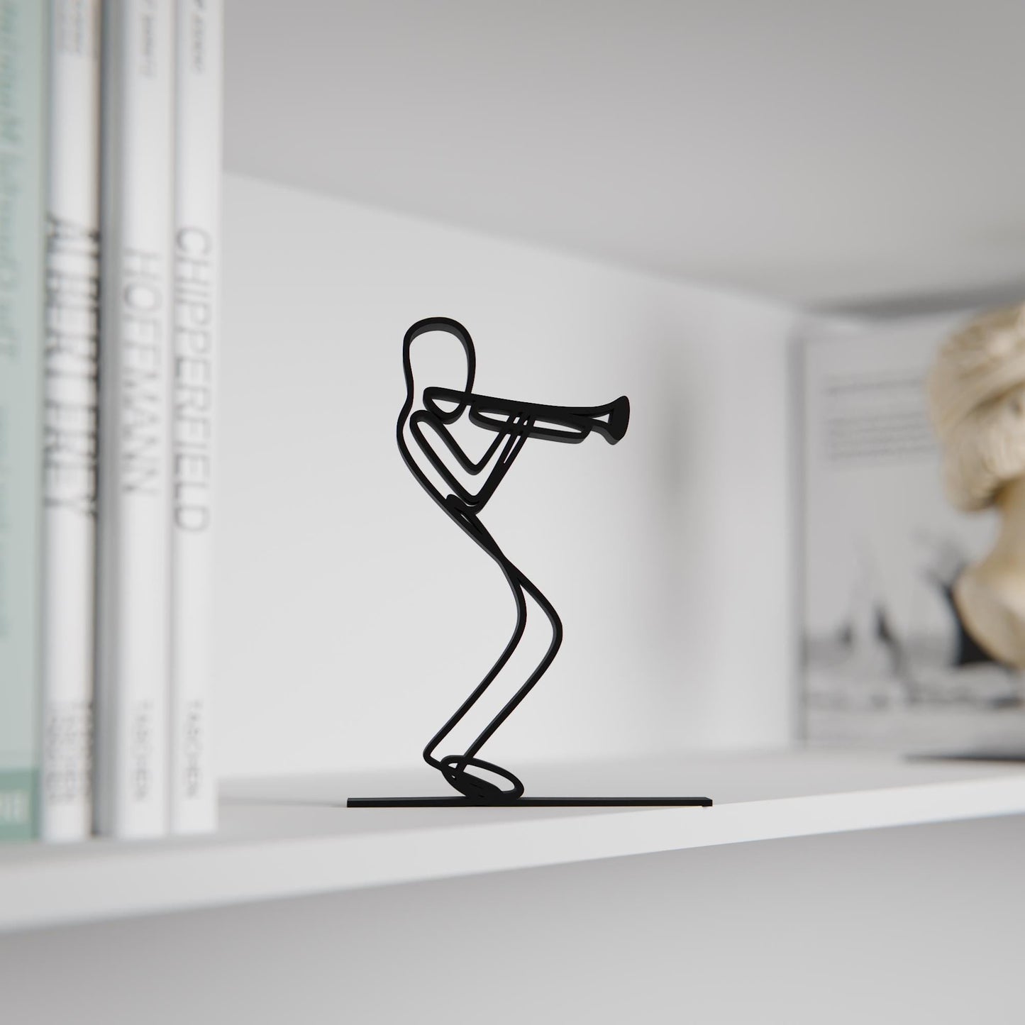 Anatolian Gift BoxTrumpeter - Customized Line Art Figure