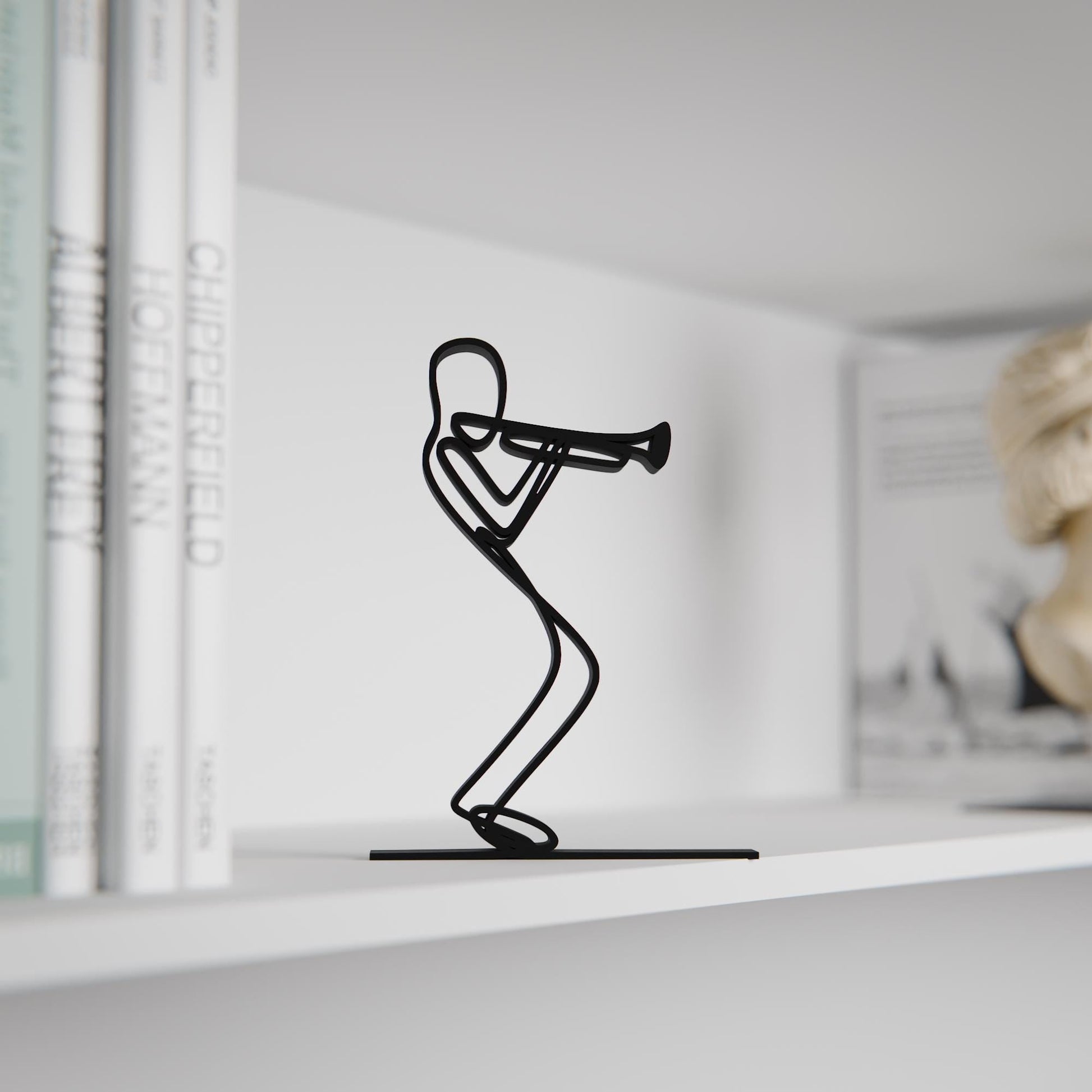 Anatolian Gift BoxTrumpeter - Customized Line Art Figure