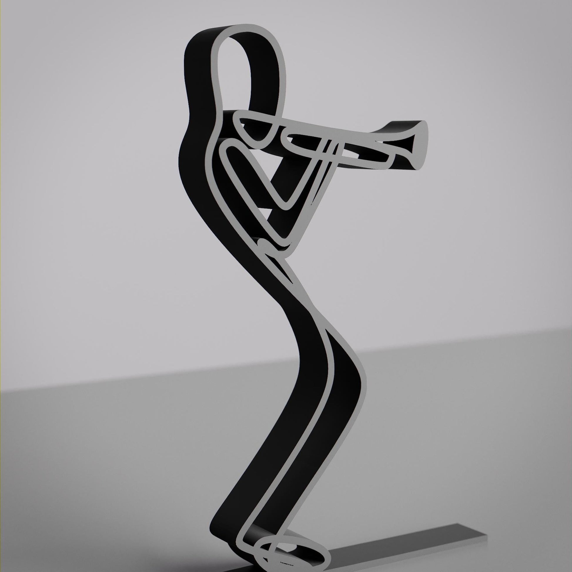 Anatolian Gift BoxTrumpeter - Customized Line Art Figure