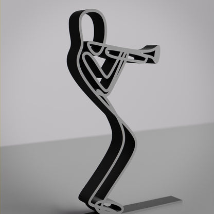 Anatolian Gift BoxTrumpeter - Customized Line Art Figure