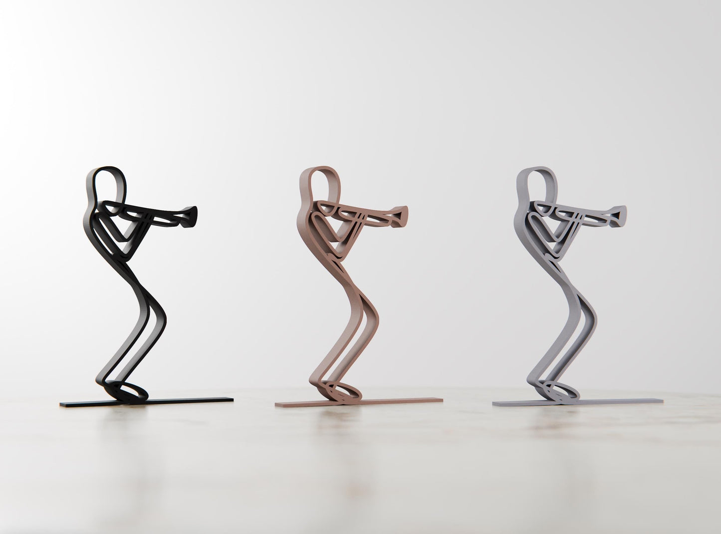 Anatolian Gift BoxTrumpeter - Customized Line Art Figure