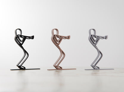 Anatolian Gift BoxTrumpeter - Customized Line Art Figure