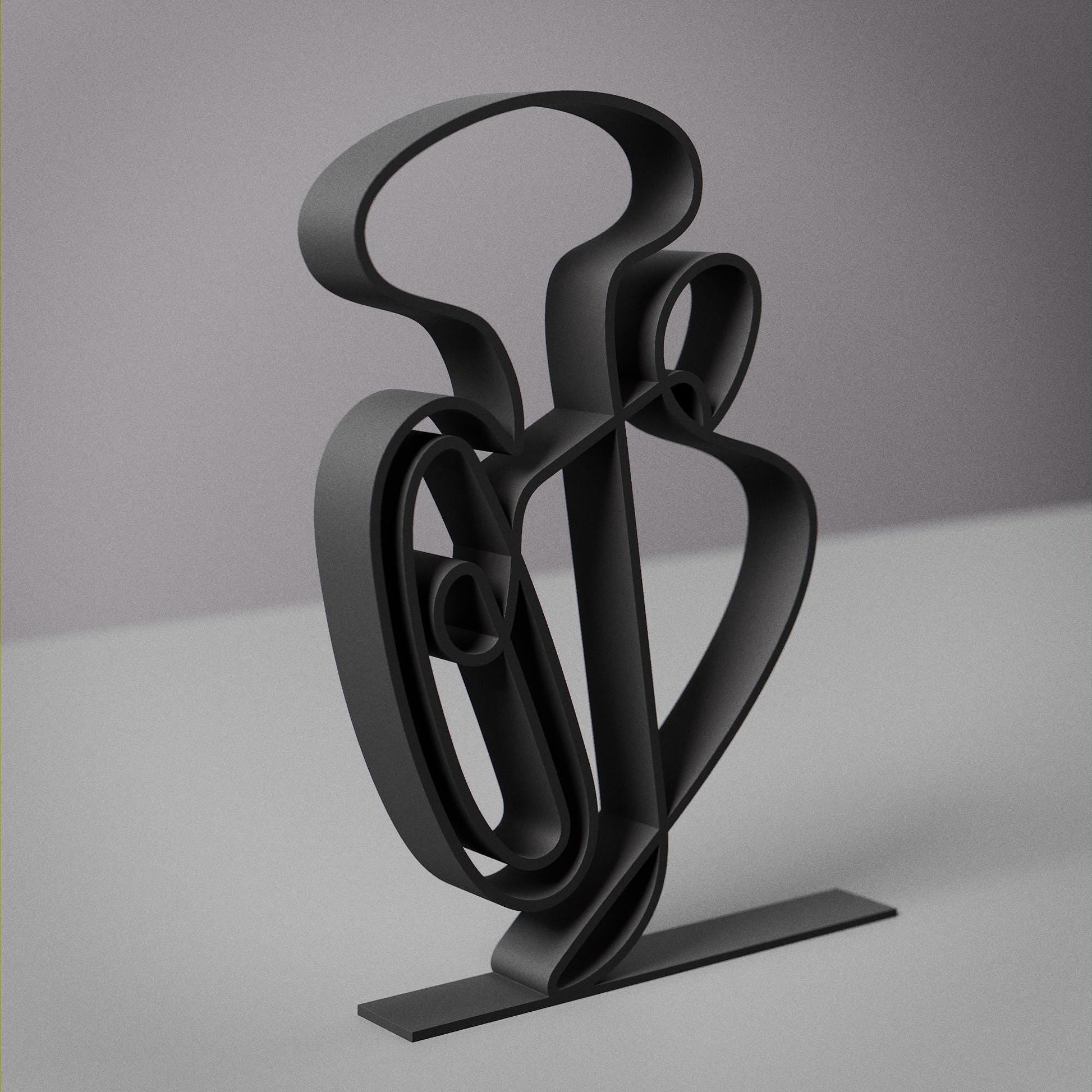 Anatolian Gift BoxTuba Player - Customized Line Art Figure