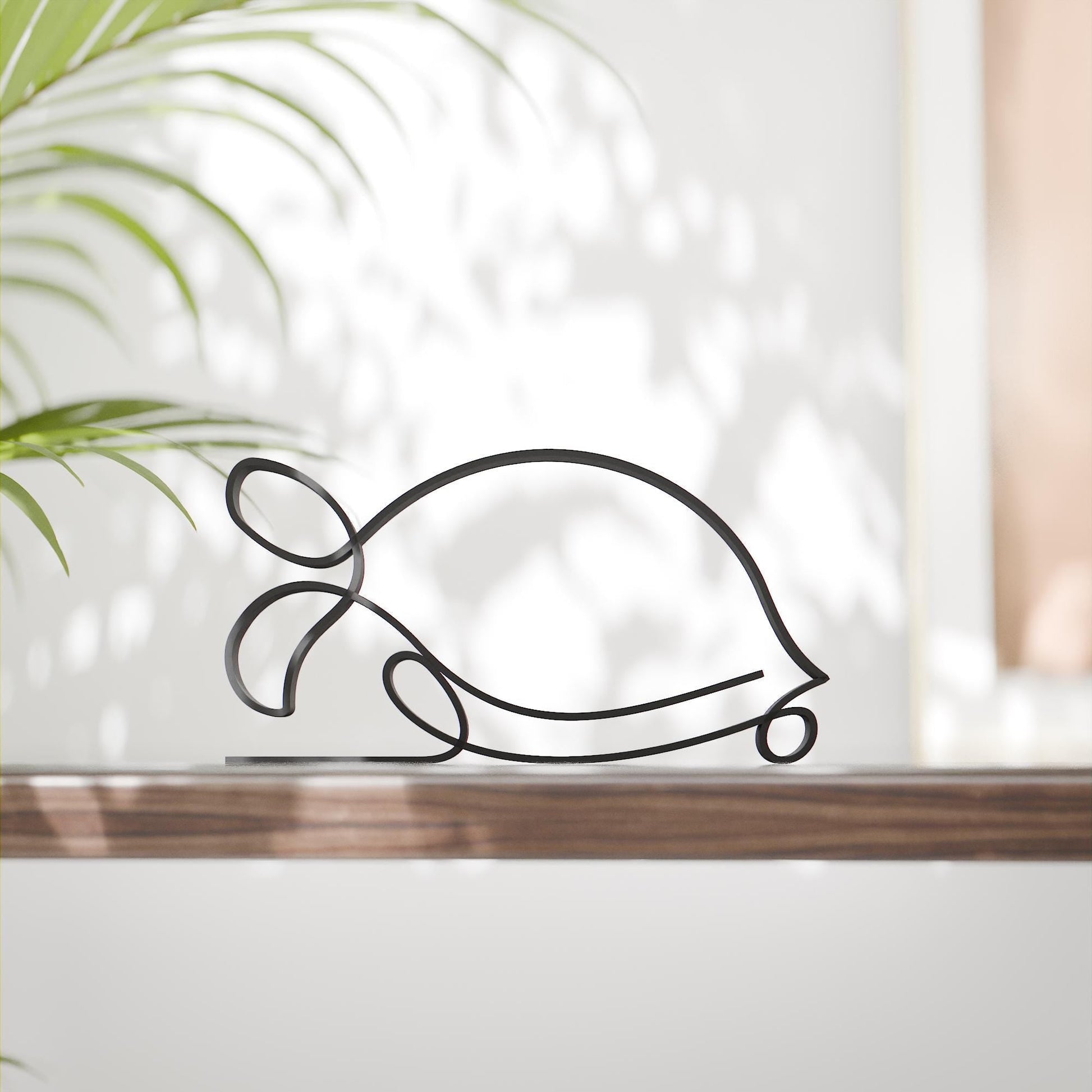 Anatolian Gift BoxTurtle - Line Art Figure