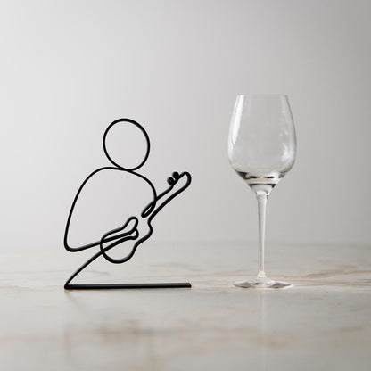 Anatolian Gift BoxUkulele Player - Customized Line Art Figure