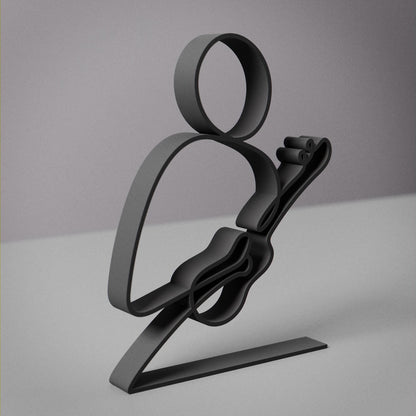 Anatolian Gift BoxUkulele Player - Customized Line Art Figure