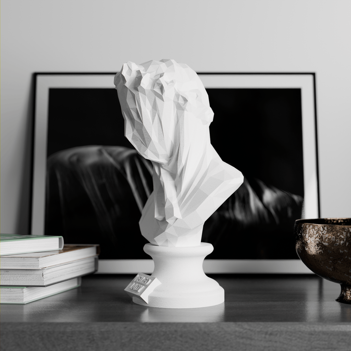 Anatolian Gift BoxVeiled Lady - Low Poly Bust