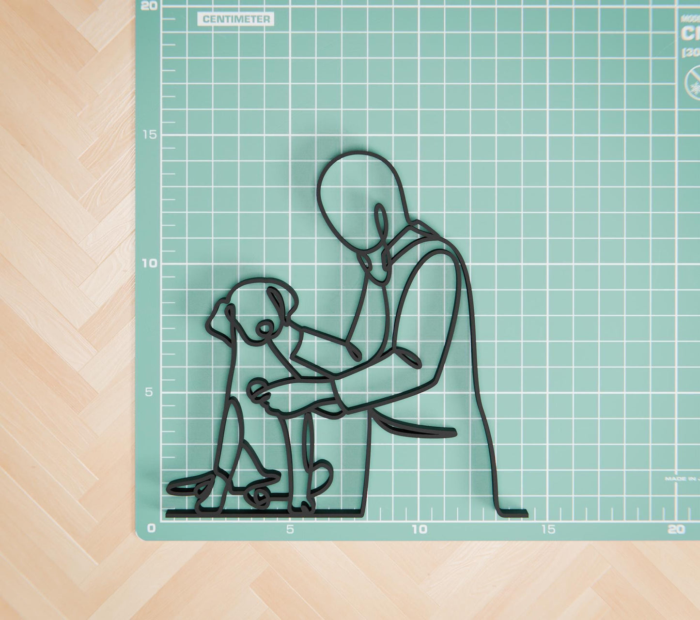 Anatolian Gift BoxVeterinarian - Customized Line Art Figure